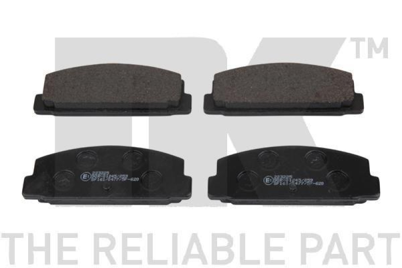 NK 223225 Bremsbelagsatz, Scheibenbremse f&uuml;r MAZDA