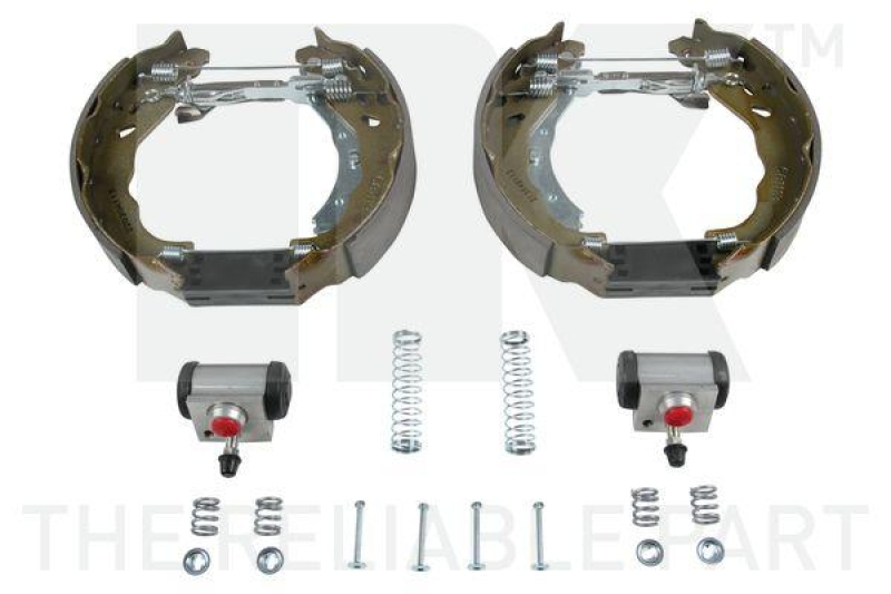 NK 449957705 Bremsensatz, Trommelbremse für CITROEN, PEUGEOT