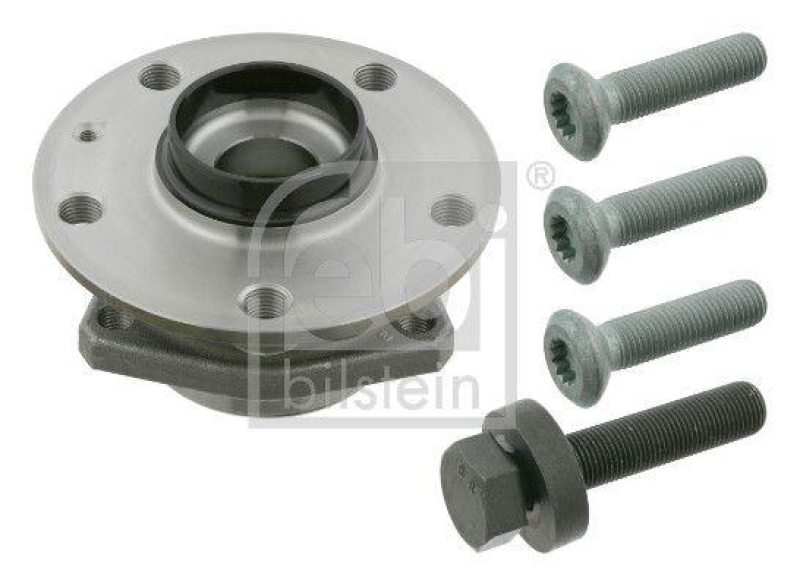 FEBI BILSTEIN 27342 Radlagersatz mit Radnabe und ABS-Impulsring f&uuml;r VW-Audi