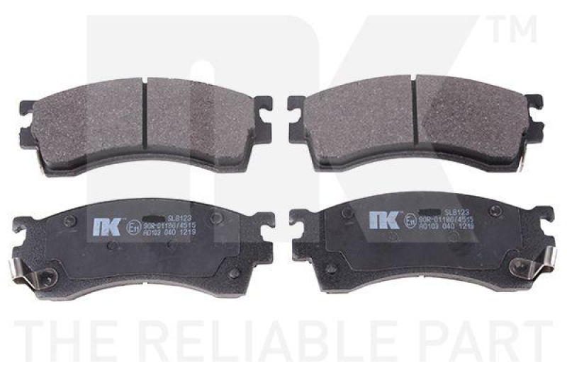 NK 223232 Bremsbelagsatz, Scheibenbremse f&uuml;r FORD USA, MAZDA