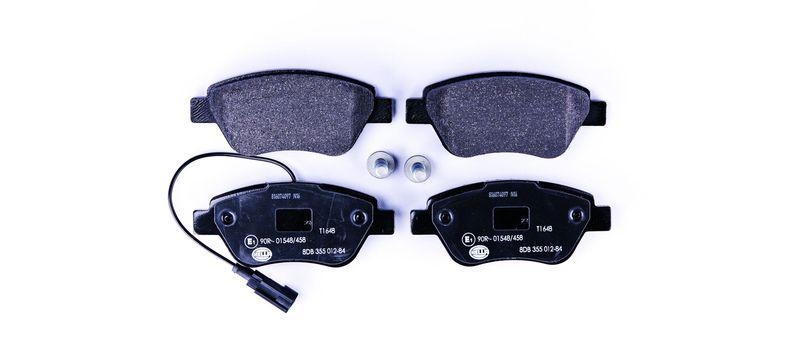 HELLA 8DB 355 012-841 Bremsbelagsatz, Scheibenbremsbelag f&uuml;r FIAT/ALFA