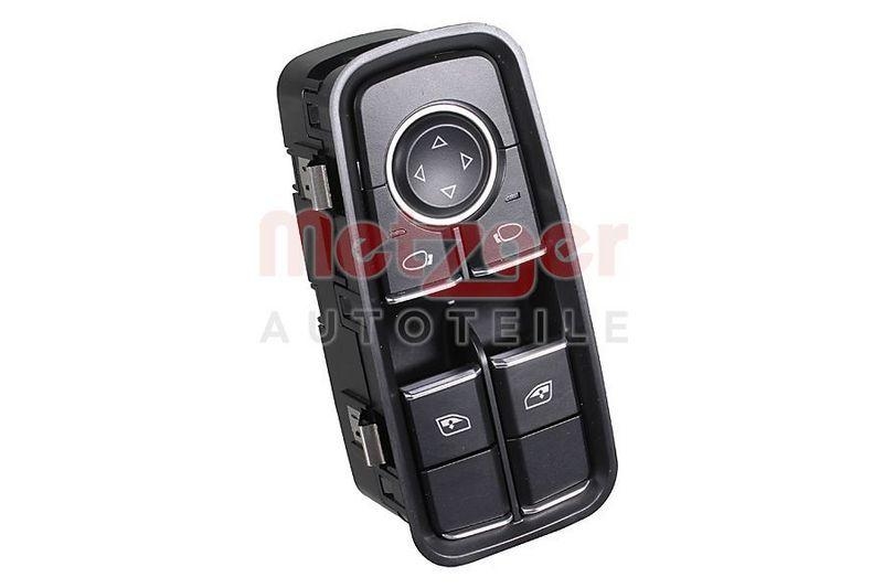 METZGER 09161182 Schalter, Fensterheber f&uuml;r PORSCHE