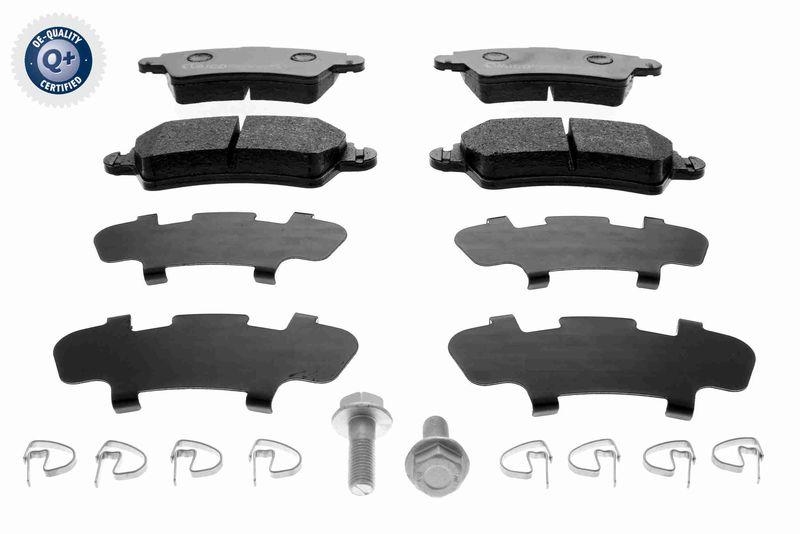 VAICO V42-4111 Bremsbelagsatz, Scheibenbremse Vorderachse Wva: 23332, 23333, 23396, Be f&uuml;r PEUGEOT