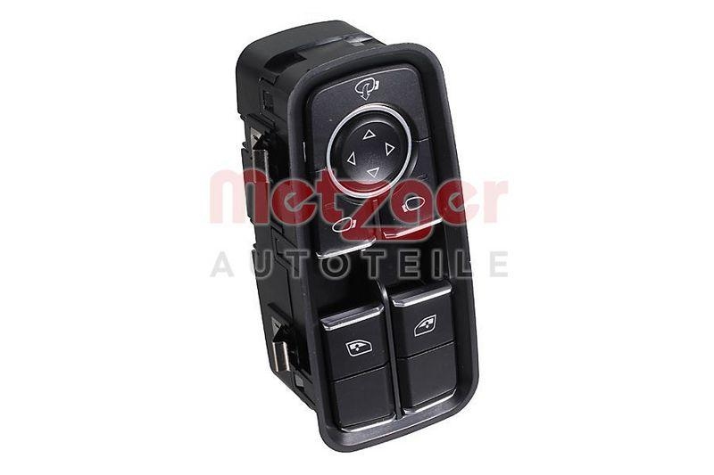 METZGER 09161183 Schalter, Fensterheber f&uuml;r PORSCHE