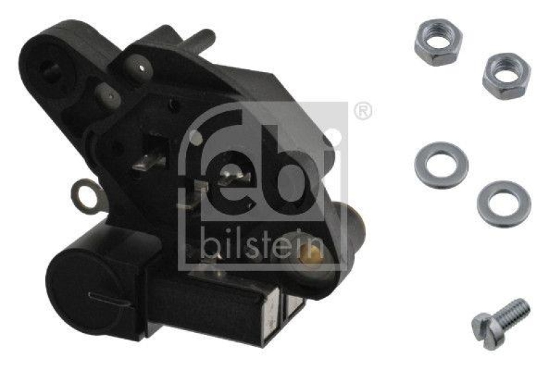 FEBI BILSTEIN 17200 Generatorregler mit Anbaumaterial f&uuml;r VW-Audi