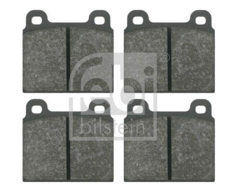 FEBI BILSTEIN 16300 Bremsbelagsatz f&uuml;r VW-Audi