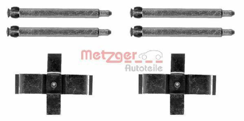 METZGER 109-1713 Zubeh&ouml;rsatz, Scheibenbremsbelag f&uuml;r MB