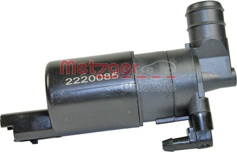 METZGER 2220085 Waschwasserpumpe, Scheibenreinigung für MB vorne