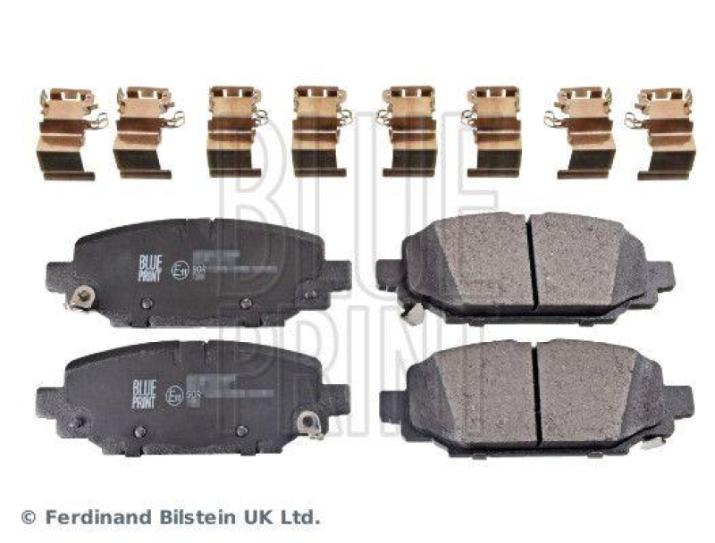 BLUE PRINT ADA104284 Bremsbelagsatz mit Befestigungsmaterial für Jeep