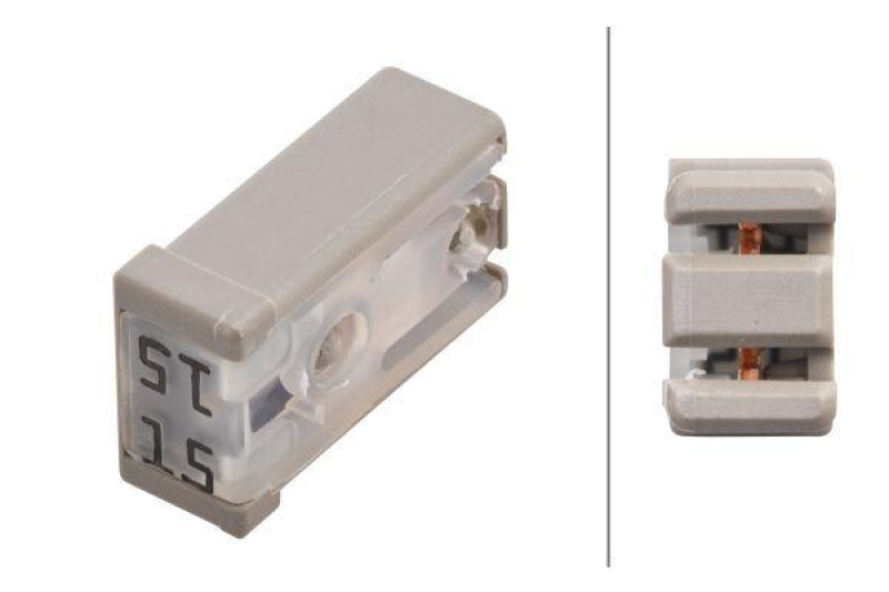 HELLA 8JS 218 228-011 Sicherung MCase, grau