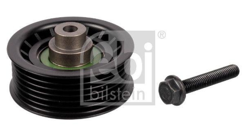 FEBI BILSTEIN 33941 Umlenkrolle f&uuml;r Keilrippenriemen, mit Schraube f&uuml;r Ford