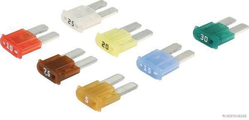 HERTH+BUSS 50296647066 Sicherungssatz MICRO2, 5 - 30 A, 7 pcs