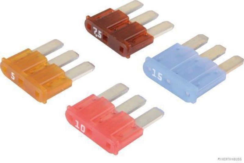 HERTH+BUSS 50296667066 Sicherungssatz MICRO3, 5 - 15 A, 4 pcs