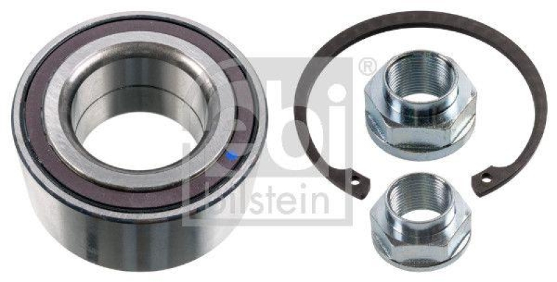 FEBI BILSTEIN 173151 Radlagersatz mit ABS-Impulsring, Achsmutter und Sicherungsring f&uuml;r HONDA