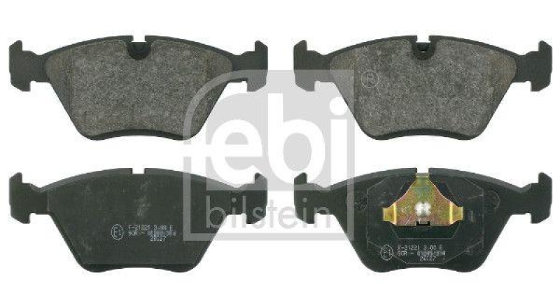 FEBI BILSTEIN 16312 Bremsbelagsatz f&uuml;r VW-Audi