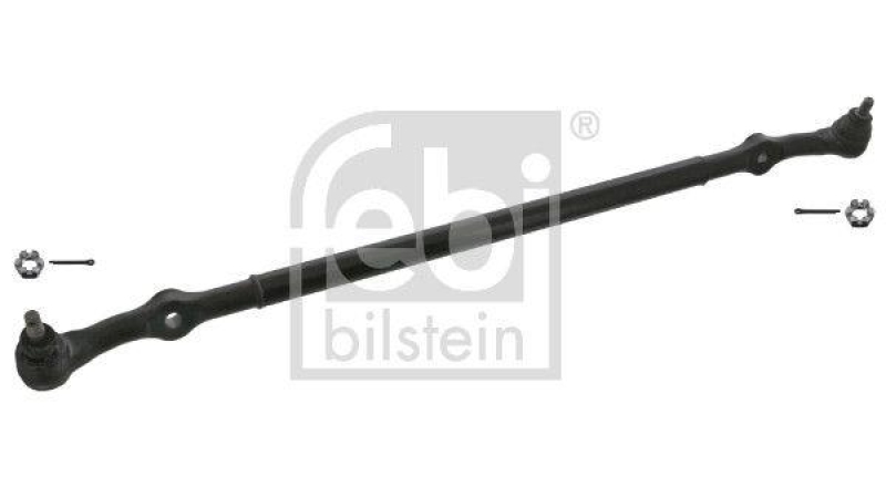FEBI BILSTEIN 42728 Spurstange mit Kronenmuttern und Splinten f&uuml;r NISSAN