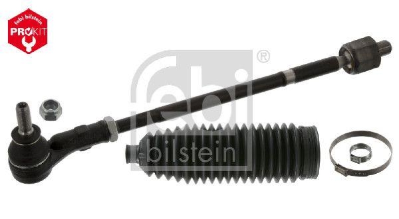FEBI BILSTEIN 44346 Spurstange mit Lenkmanschettensatz f&uuml;r VW-Audi