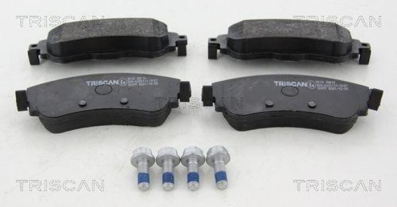 TRISCAN 8110 38010 Bremsbelag Vorne f&uuml;r Citroen C4