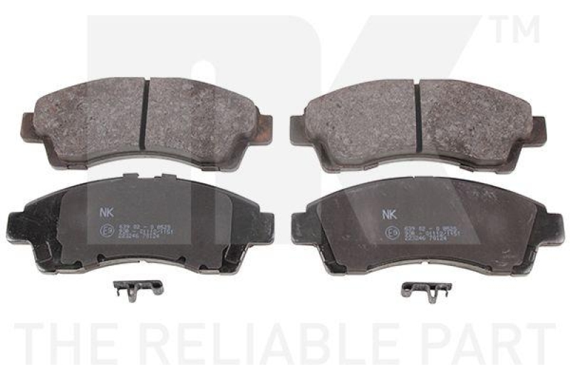 NK 223246 Bremsbelagsatz, Scheibenbremse f&uuml;r MAZDA