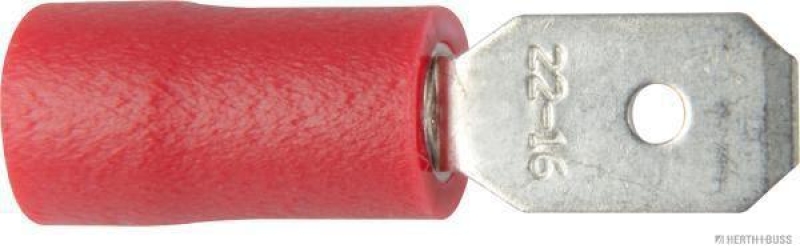 HERTH+BUSS 50252405 Quetschverbinder 0,5 - 1 mm&sup2;, 4,8 x 0,5 mm, DIN 46245