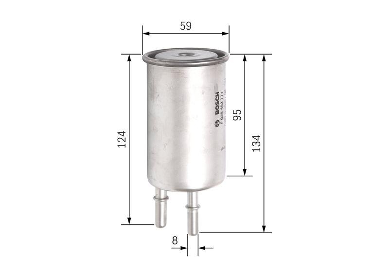Bosch F 026 403 771 Kraftstofffilter