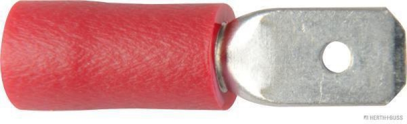 HERTH+BUSS 50252406 Quetschverbinder 0,5 - 1 mm&sup2;, 4,8 x 0,8 mm, DIN 46245