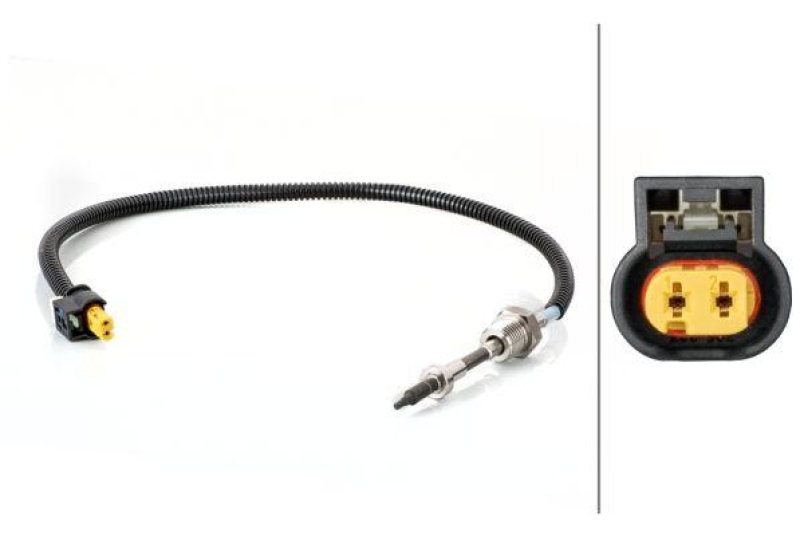 HELLA 6PT 014 494-581 Sensor, Abgastemperatur