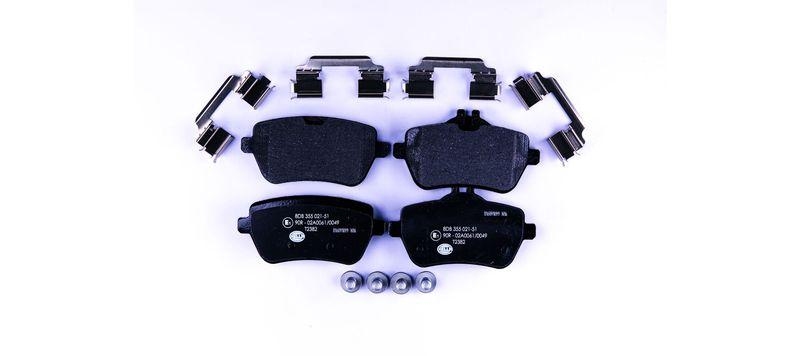 HELLA 8DB 355 021-511 Bremsbelagsatz, Scheibenbremsbelag