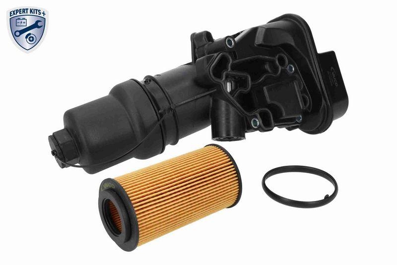 VAICO V10-4621 Gehäuse, Ölfilter mit Ölfilter, Deckel, Dichtung für VW