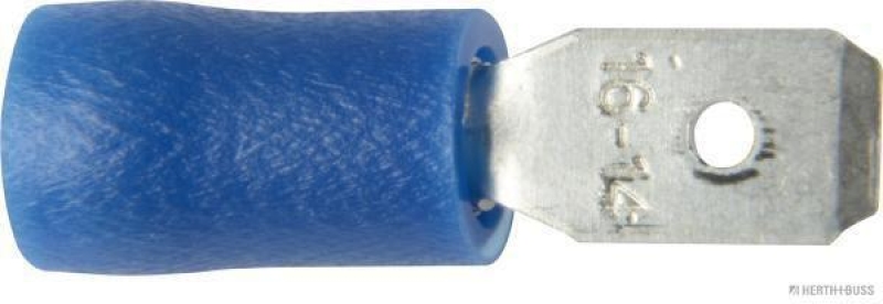 HERTH+BUSS 50252407 Quetschverbinder 1,5 - 2,5 mm², 4,8 x 0,5 mm, DIN 46245