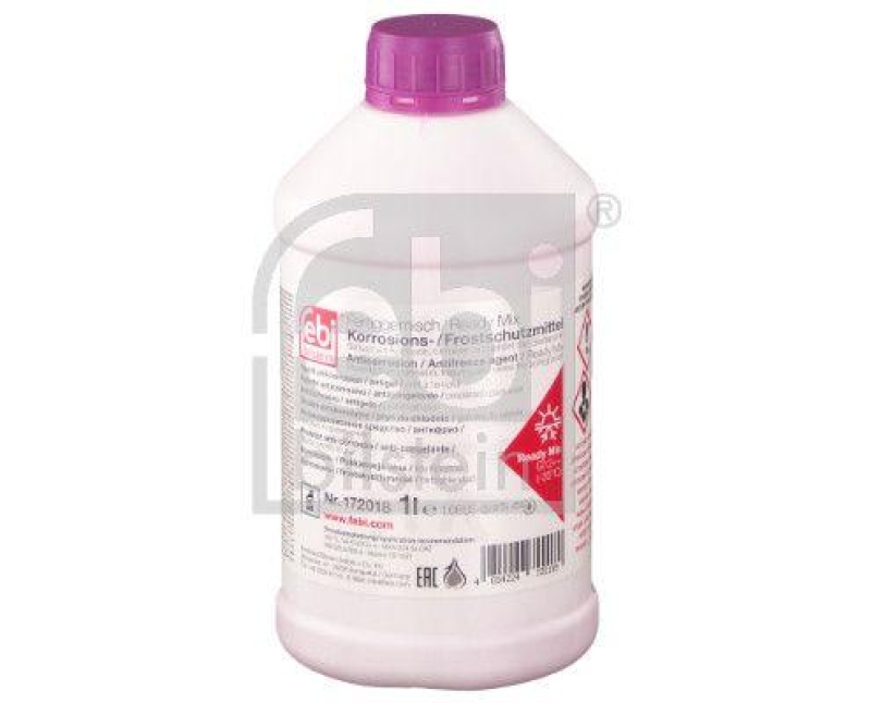 FEBI BILSTEIN 172018 Korrosions- / Frostschutzmittel G12++ (-35°C Fertiggemisch) für VW-Audi