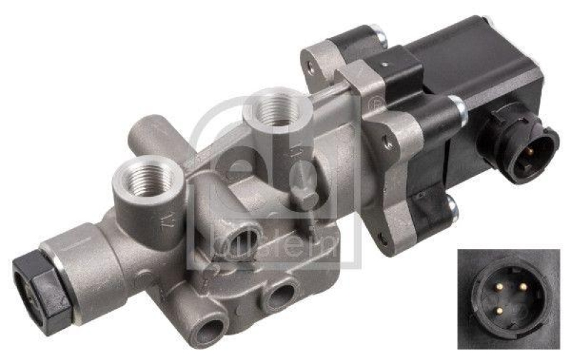 FEBI BILSTEIN 177582 Magnetventil für Luftfederung für Druckluft