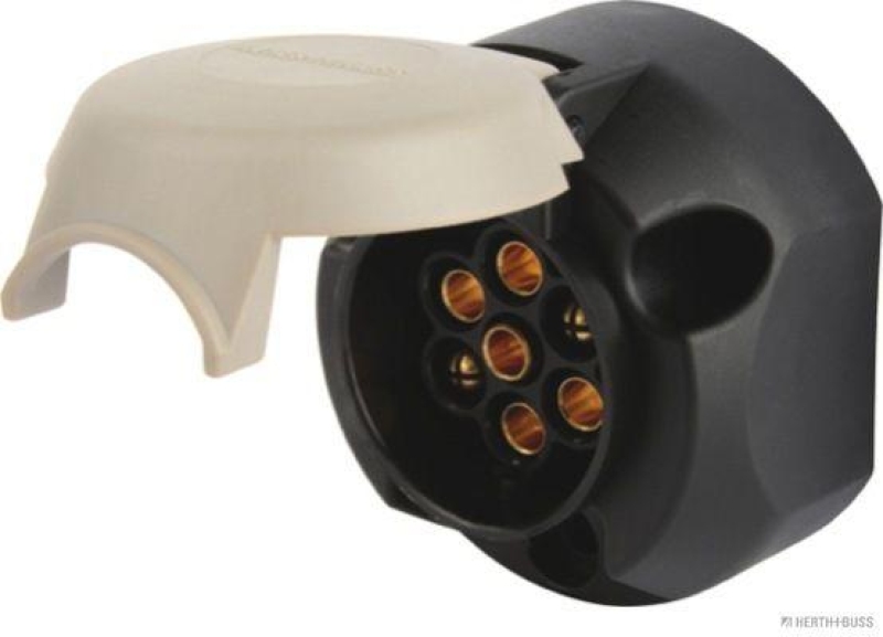 HERTH+BUSS 51305146 Steckdose 7-polig, S-Typ, 6 - 12 V