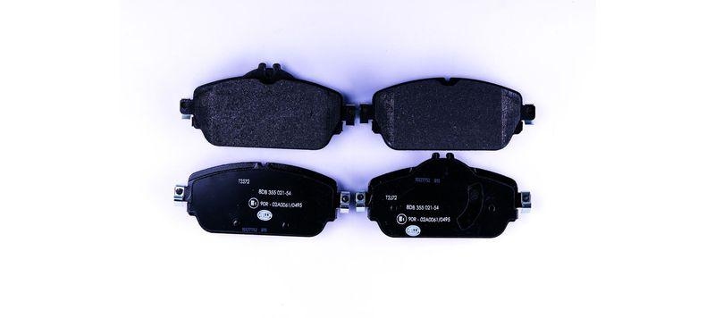 HELLA 8DB 355 021-541 Bremsbelagsatz, Scheibenbremsbelag f&uuml;r MB