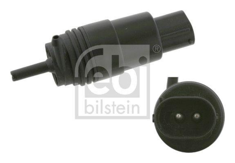 FEBI BILSTEIN 27443 Waschwasserpumpe für Scheiben- und Scheinwerferreinigungsanlage für BMW