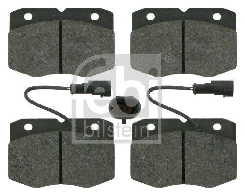 FEBI BILSTEIN 16347 Bremsbelagsatz für IVECO (LCV)
