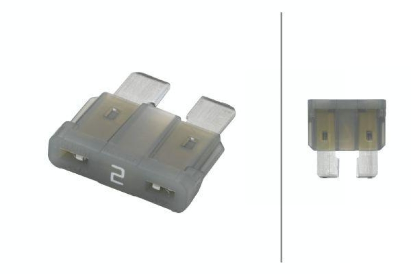 HELLA 8JS 711 683-841 Sicherung D 132, grau Set