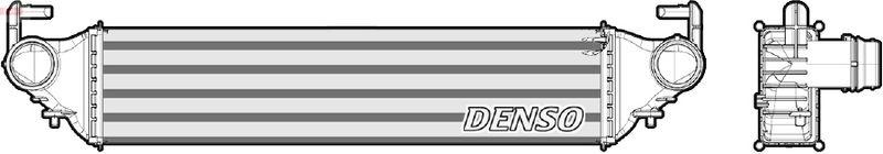 DENSO DIT09126 Ladeluftk&uuml;hler FIAT 500X (334_) 1.6 D Multijet (14-)