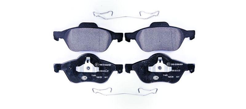 HELLA 8DB 355 013-271 Bremsbelagsatz, Scheibenbremsbelag f&uuml;r RENAULT