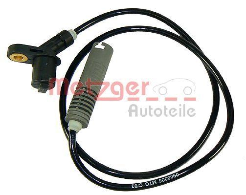 METZGER 0900005 Sensor, Raddrehzahl f&uuml;r BMW HA links/rechts