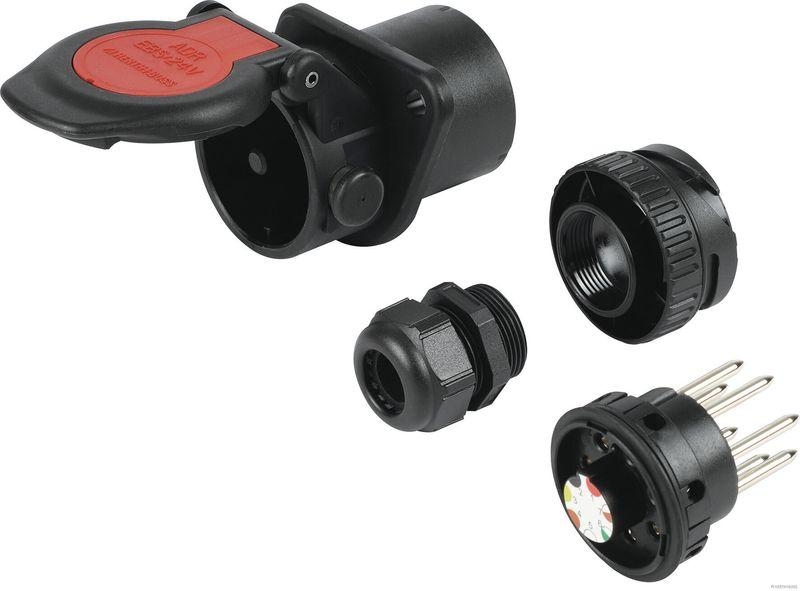 HERTH+BUSS 51305254 Steckdose EBS, 7-polig, 24 V