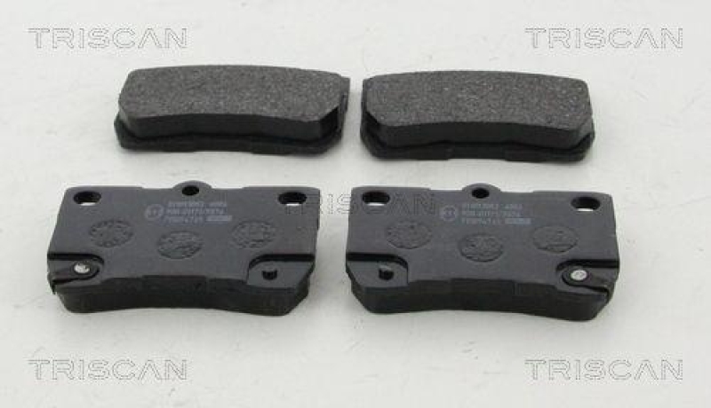 TRISCAN 8110 13082 Bremsbelag Hinten f&uuml;r Lexus
