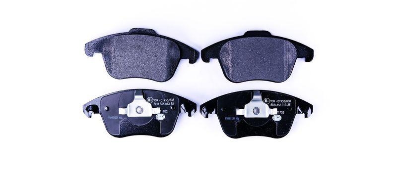 HELLA 8DB 355 013-351 Bremsbelagsatz, Scheibenbremsbelag f&uuml;r CITRO&Euml;N