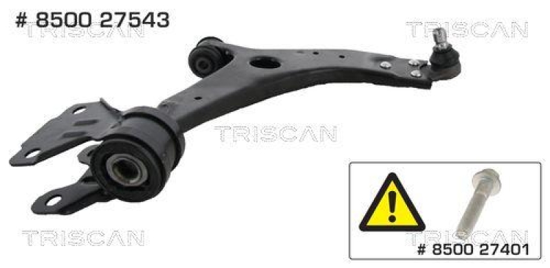 TRISCAN 8500 27543 Querlenker f&uuml;r Volvo V40