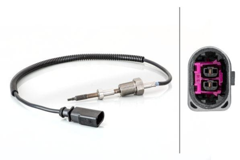 HELLA 6PT 014 494-711 Sensor, Abgastemperatur