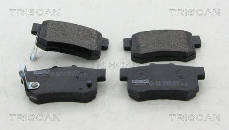 TRISCAN 8110 40015 Bremsbelag Hinten f&uuml;r Honda