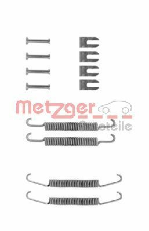 METZGER 105-0610 Zubehörsatz, Bremsbacken für FIAT/SEAT
