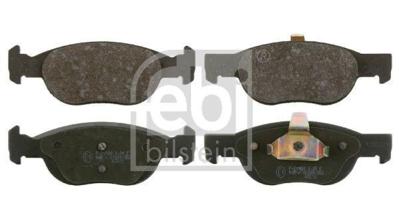FEBI BILSTEIN 16372 Bremsbelagsatz f&uuml;r Fiat