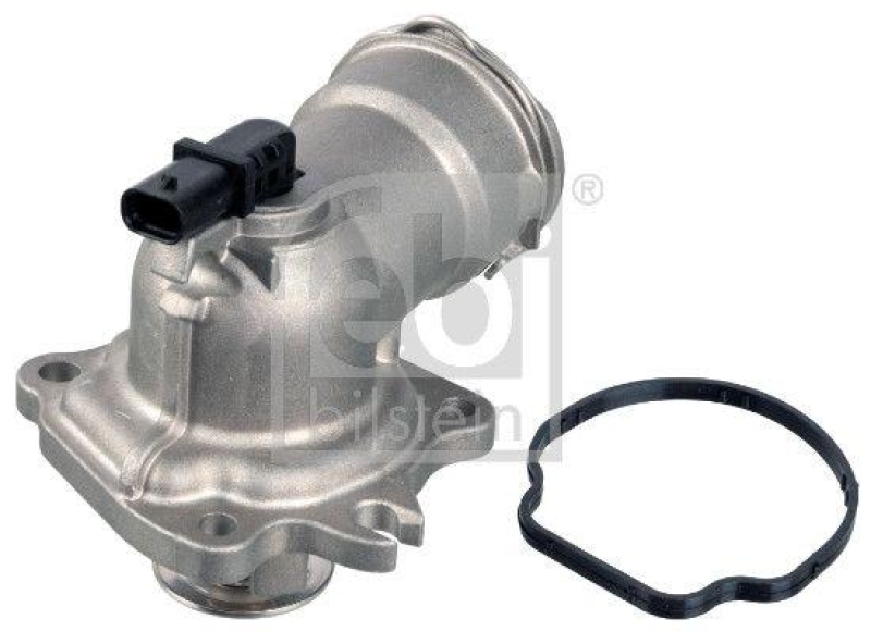 FEBI BILSTEIN 174399 Thermostat mit Geh&auml;use, Dichtung und Temperatursensor f&uuml;r Mercedes-Benz