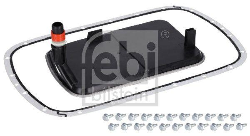 FEBI BILSTEIN 27065 Getriebeölfiltersatz mit Dichtung und Schrauben für BMW